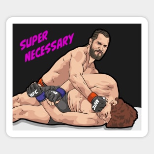 Jorge Masvidal Super Neccesary | MMA Fun Sticker